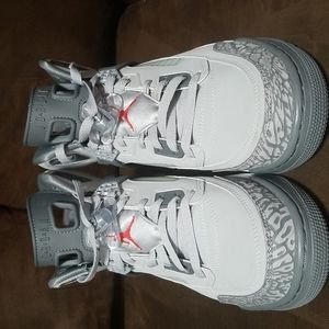 Jordan Spizike- size 10.5 Grey and White New